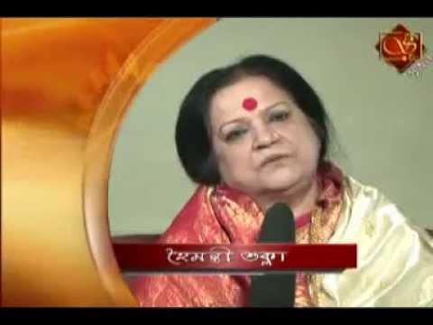 Eminent Singer Haimanti Suklas's love and best wishes for Srijan TV
