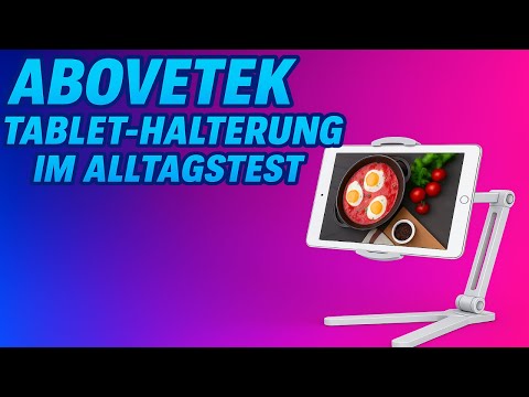 Stylisch, aber instabil?! AboveTEK Tablet Halterung im Härtetest mit iPad Pro 💥📱