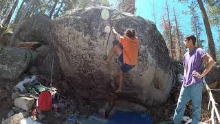 Video thumbnail: Primitive Fire, V9. Lake Tahoe