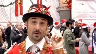 Galleria, il pranzo di Natale in allegria