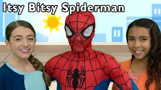 Itsy Bitsy Spider and More | Real Spiderman Surprise Egg Magic | Baby Songs from Mother Goose Club!