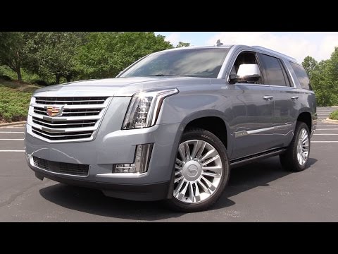 2016 Cadillac Escalade Platinum - Start Up, Road Test & In Depth Review