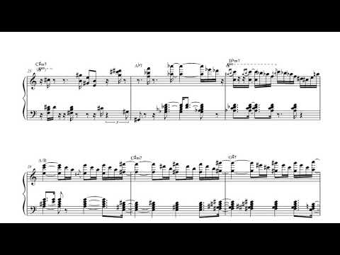 [ 재즈피아노 악보 ] Herbie Hancock - No Means Yes (Solo Transcription)