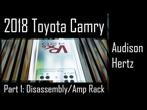 Audison Bit One HD Virtuoso Meets VRX6.420 in a 2018 Toyota Camry