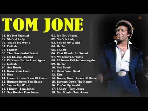 TOM JONES Greatest Hits Songs 2024 Collection 2024 - Best Songs Of Tome Jones 2024