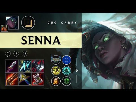 Senna ADC vs Lucian - EUW Challenger Patch 25.22