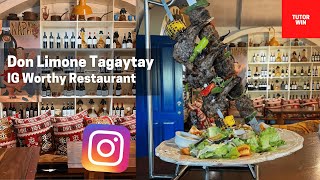 Don Limone NAPA Grill, Tagaytay | IG Worthy Restaurant | Christmas Celebration