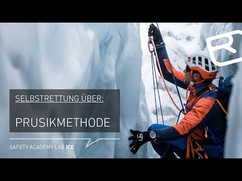 Self-rescue via Prusik & Garda clamp from a crevasse - Tutorial (17/18) | LAB ICE