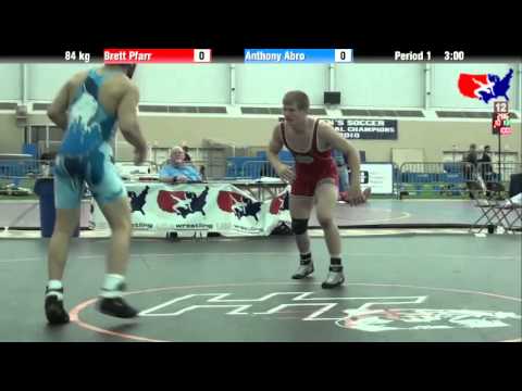 Brett Pfarr vs. Anthony Abro at 2013 ASICS University Nationals - FS