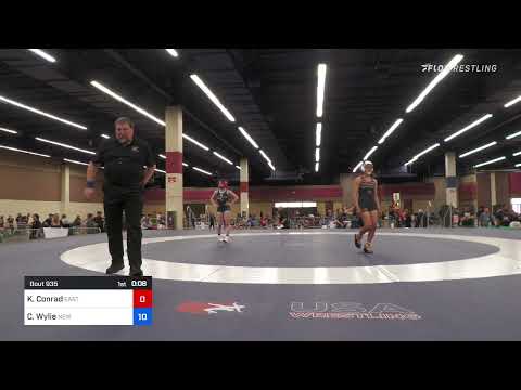 101 Lbs Final - Keanna Conrad, East Idaho Elite Wrestling Club Vs Charlie Wylie, New York 90d0