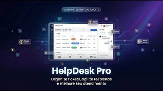 🎫 HelpDesk Pro — Sistema Completo de Suporte com IA