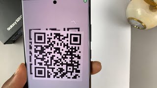 How To Scan QR Codes On Samsung Galaxy S23 / S23+ / S23 Ultra