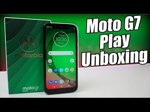 Moto G7 Play Unboxing & First Impressions
