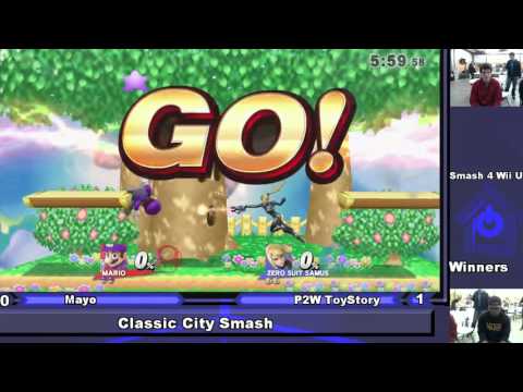 Classic City Smash - P2W | ToyStory (ZSS) vs. Mayo (Mario)