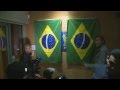 Fernandinho Unveils New World Cup Paintings At Bem Brasil Manchester