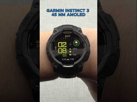 Garmin Instinct 3 45 mm Amoled #garmin #Instinct