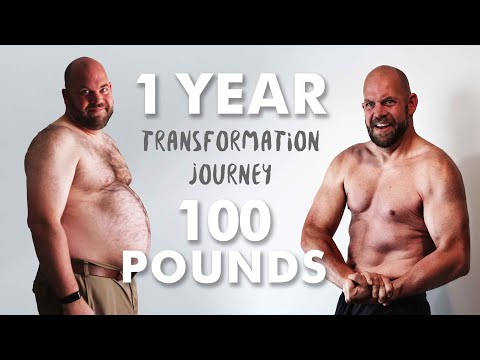 How I lost 100 pounds in 1 year