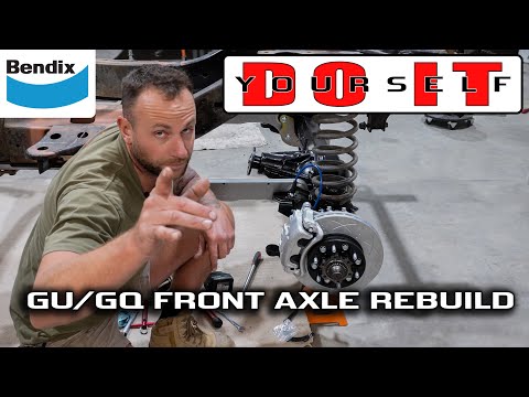 DIY - NISSAN PATROL Swivel Hubs, Wheel Bearing, Brake Install