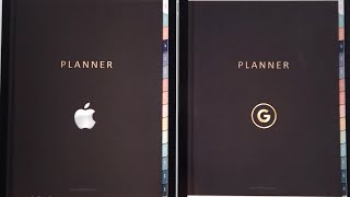 Portrait Digital Planner with Apple and Google Links (longer video)