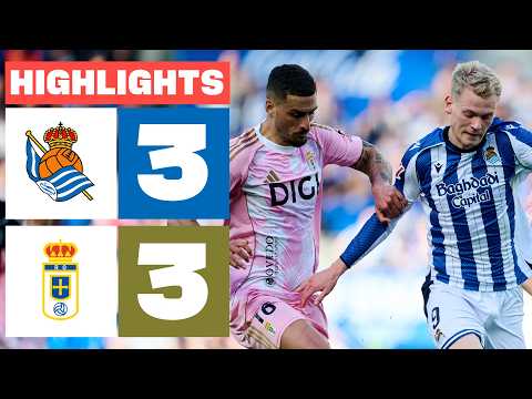 REAL SOCIEDAD 3 - 3 REAL OVIEDO | HIGHLIGHTS LALIGA EA SPORTS