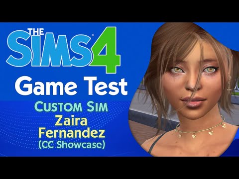 sims alpha cc style download woman Zaira Fernandez by Bonita100 Game Video Preview