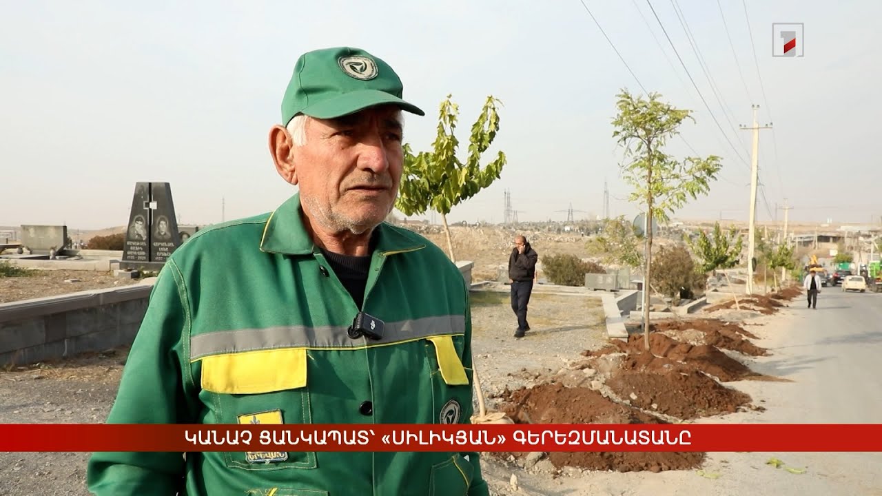 Կանաչ ցանկապատ՝ «Սիլիկյան» գերեզմանատանը