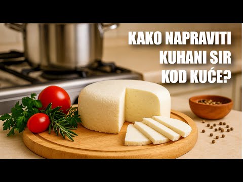 🧀 Kako napraviti domaći kuhani sir - jednostavan recept za izradu kod kuće