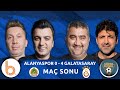 Alanyaspor 0-4 Galatasaray Maç Sonu | Bışar Özbey, Ümit Özat, Evren Turhan ve Oktay Derelioğlu
