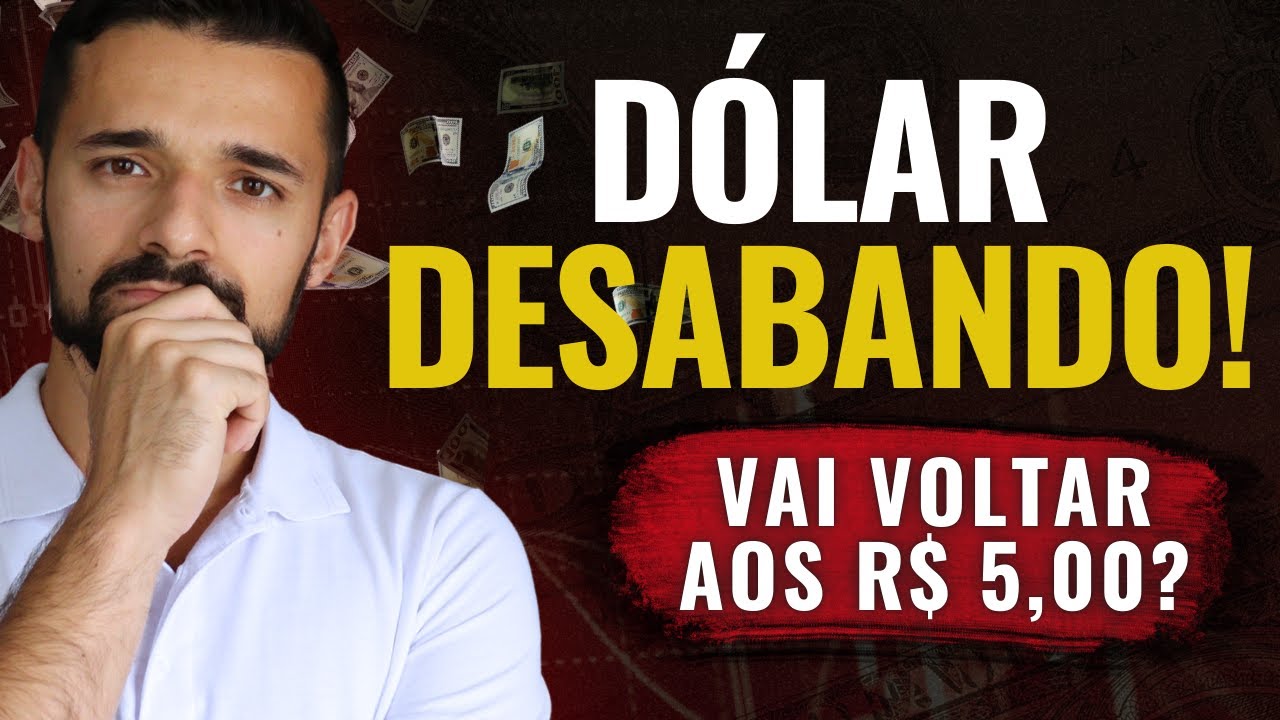 ❌ DÓLAR EM QUEDA! Oportunidade de compra ou deve voltar aos R$5,00? | Entenda o que aconteceu...