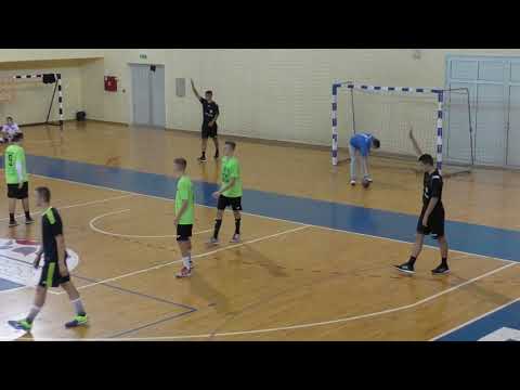 No.11 of the KSLI handball team - left back Oleg (U16). TROPHY 2018. Smederevo.