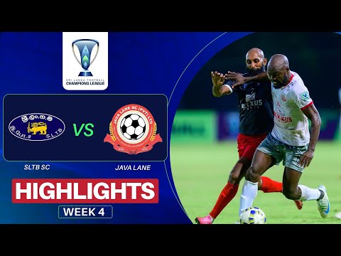 Highlights | SLTB SC vs Java Lane SC | Week 3 | Sri Lanka Football Champions League 2025
