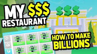 How To Make EASY MONEY On The GLOBAL MARKET in Roblox My Restaurant