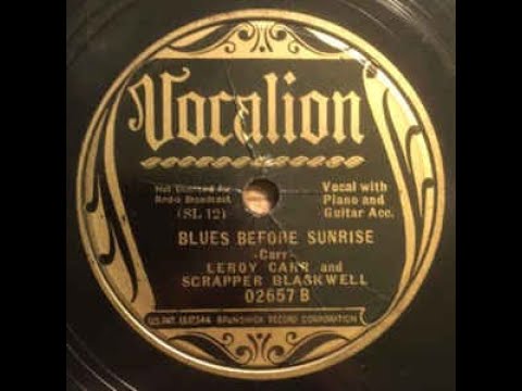 The Greatness of Leroy Carr (1905-1935)