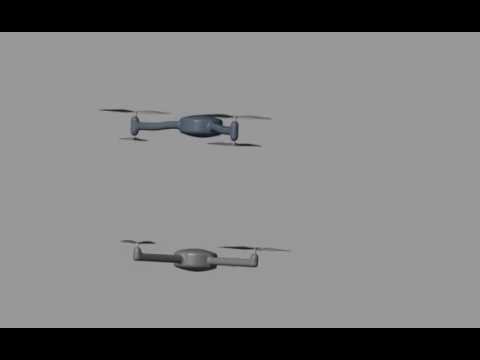 Multirotor simulation -  wind resistance