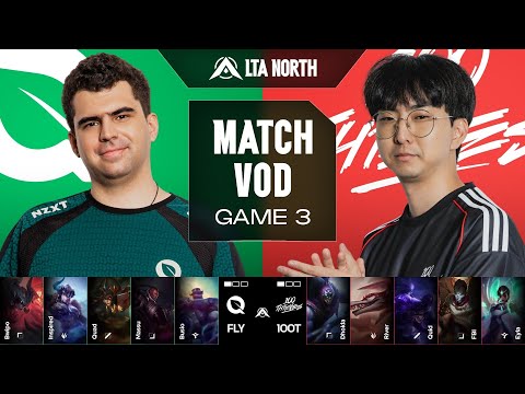 FLY vs 100T - Week 7 Day 3 | LTA North | Split 3 2025 | FlyQuest vs 100 Thieves | Game 03