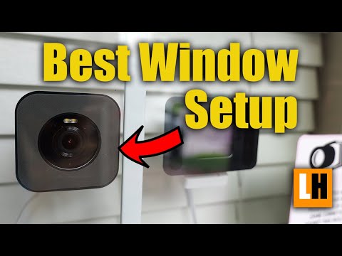 Wyze Cam OG Window Mount - Best Behind Glass Setup
