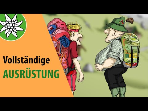 Über die richtige Ausrüstung beim Bergwandern | SicherAmBerg - Bergwandern 03