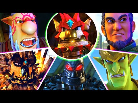 KNACK 2 All Bosses Co-Op (PS4)