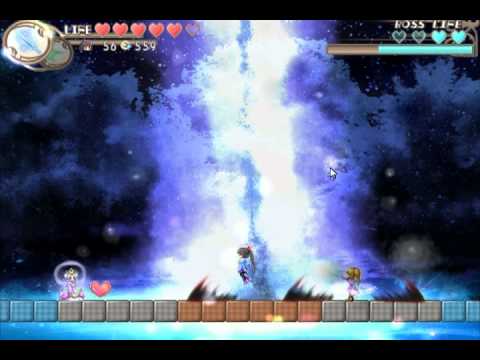 Fushighi na Tsuki no Yoru no Tabori - Final Boss   (Sword spam!)