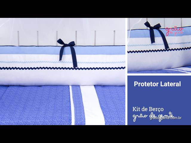 Kit Berço Prince Real Azul | Ref: 61534