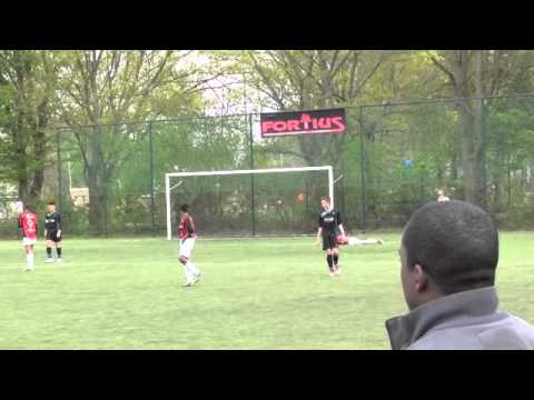 Fortius D1 -FC Almere D1 1e helft (12-04-2014)
