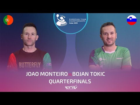 JOAO MONTEIRO (POR) vs BOJAN TOKIC (SLO) | European Championships - Quarterfinals | Highlights