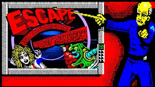 Tez-X Spectrum 1100 ESCAPE FROM THE PLANET OF THE ROBOT MONSTERS