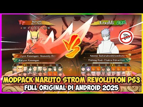 REVIEW MODPACK NARUTO SHIPPUDEN ULTIMATE NINJA STROM REVOLUTION PS3 TERBARU 2025