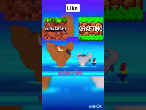 Minecraft vs crafting and buding 🔥🔥