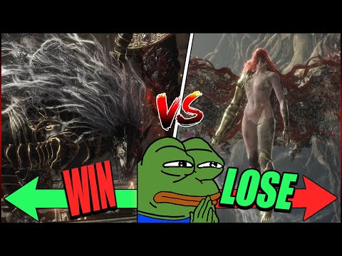 Malenia Vs Maliketh (Elden ring) (Boss Vs Boss)