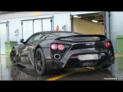 1250HP Zenvo ST1 LOUD Start Ups and Sound!