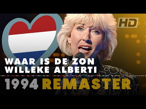 WAAR IS DE ZON – WILLEKE ALBERTI | Netherlands 🇳🇱 | Eurovision Song Contest 1994 [HD Remaster]