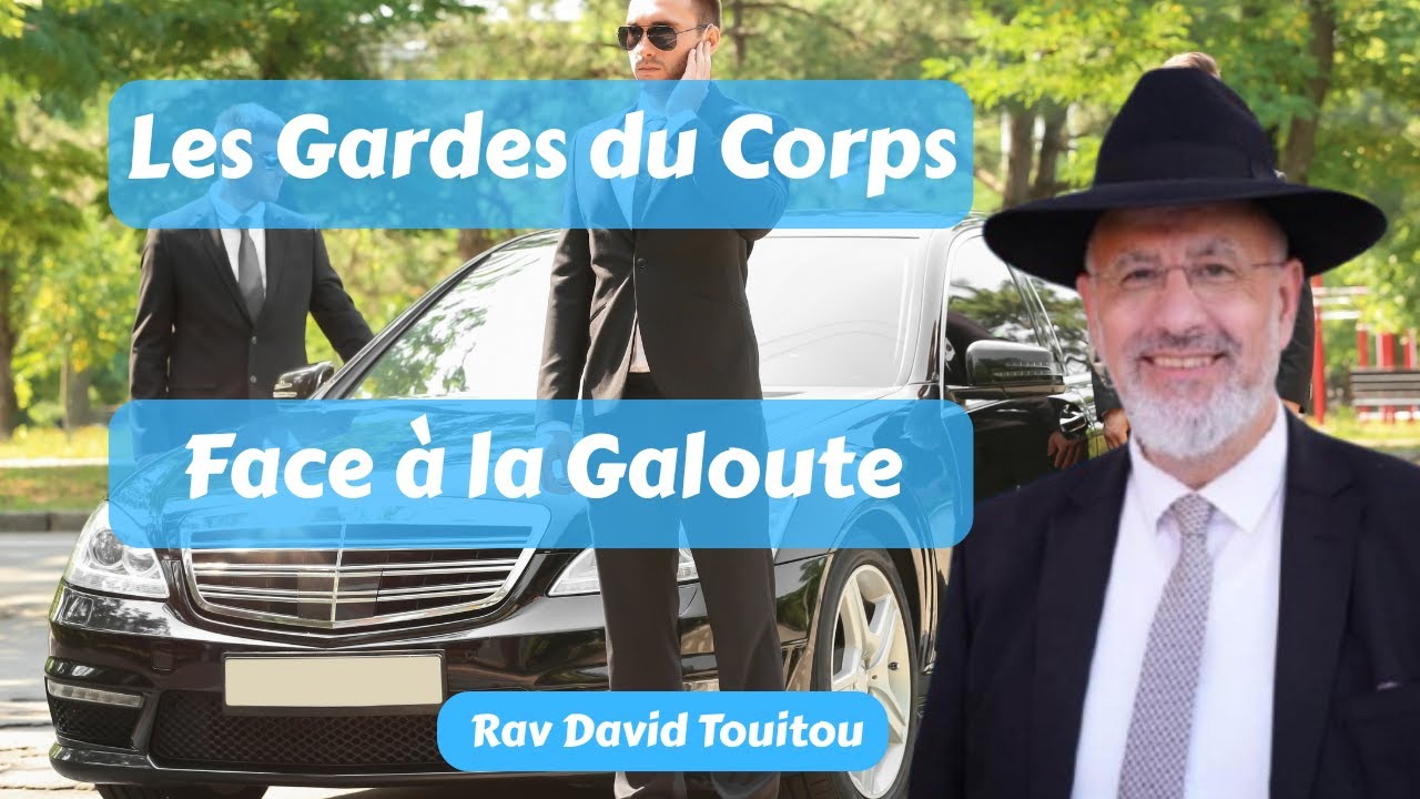 Les gardes du corps face à la Galoute