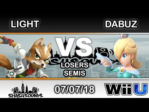 Smash Sounds - MVG | Light (Fox) Vs. GRV | Dabuz (Rosalina) Losers Semis - Smash 4